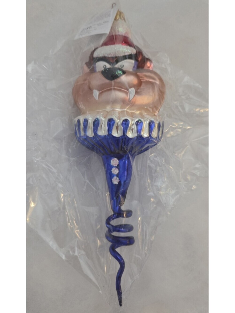 Christopher Radko TAZ Tazmanian Devil Warner Bros Ornament NEW,Box & Tag, Ltd Ed